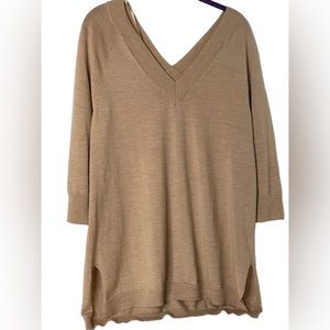 Moth VNeck Sweater 💯 Fine merino wool from Anthropology Sz M
